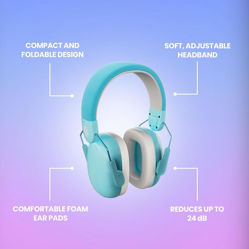 Eargasm Kids Earmuffs 24dB Noise-Reducing Headphones Children Age 3-13 Sensory Control Hearing Protection for Concerts + More - Image 5
